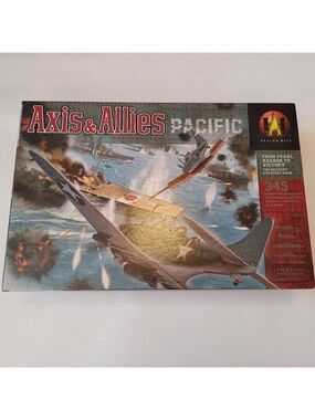 Avalon Hill Axis and Allies Pacific Game Hasbro Complete